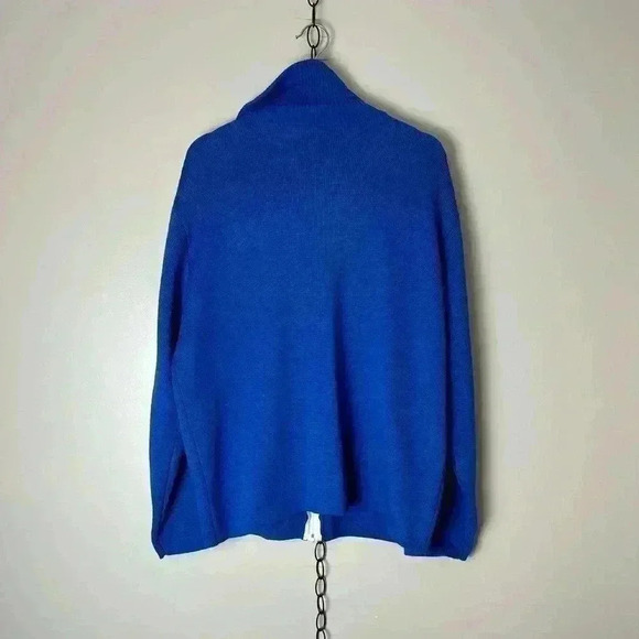 Vintage Tee Line Zip-up Wool Sweater Size XL - Picture 2 of 5